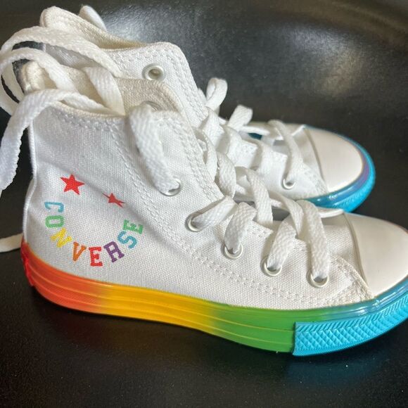 Chuck Taylor All Star High PS 'Smiley Sz 11 - Picture 9 of 11